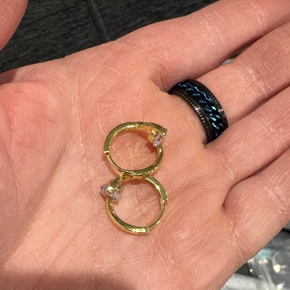 Gold Women's Earrings - Picture 6 of 6